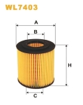 WIX FILTRON - FILTRO OLIO --> OE649/6